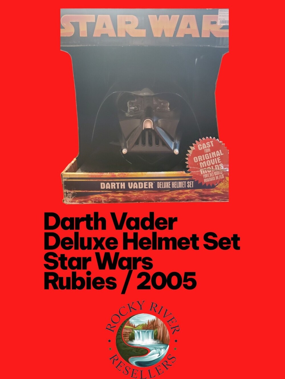 Darth Vader | Deluxe Helmet Set | Star Wars | Rubies Supreme Collection | 2005